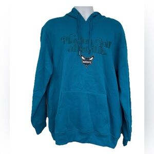 NWT Charlotte Hornets Eastside Golf Hoodie  L Teal “Playing Golf After This